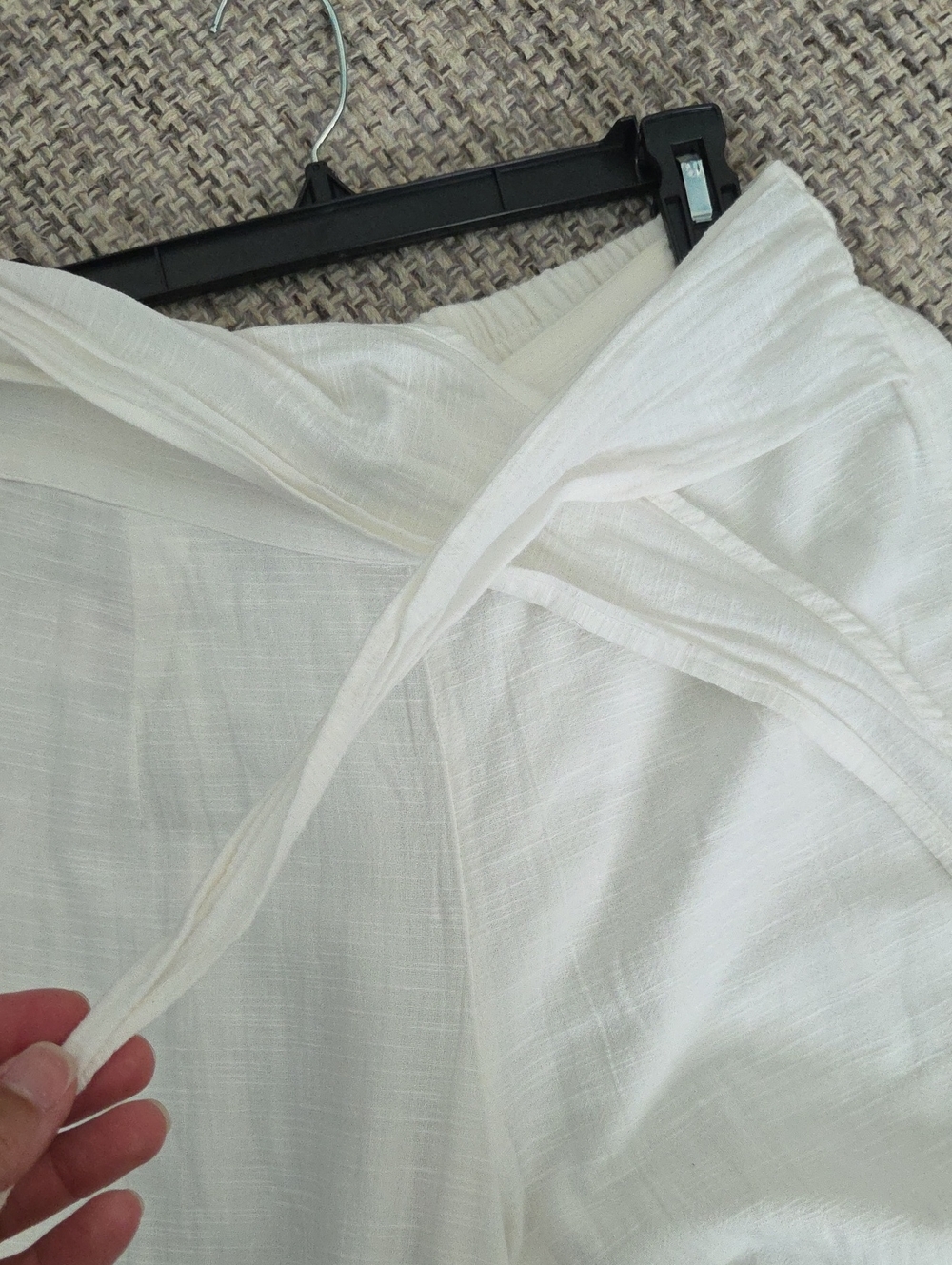 L Space White 100% Cotton Hanalei Wide Leg Resort Pants Size Medium - Picture 15 of 15
